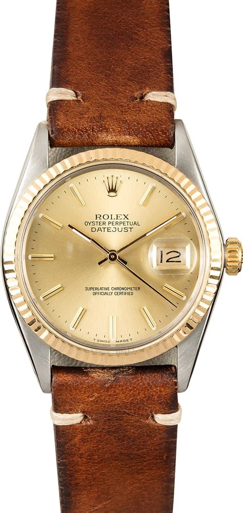 does rolex sell leather bands|Rolex leather band women's watch.